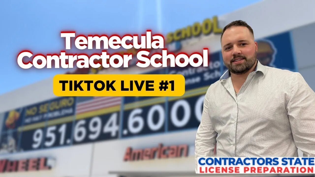 CONTRACTORS LICENSE LIVE TIKTOK 1