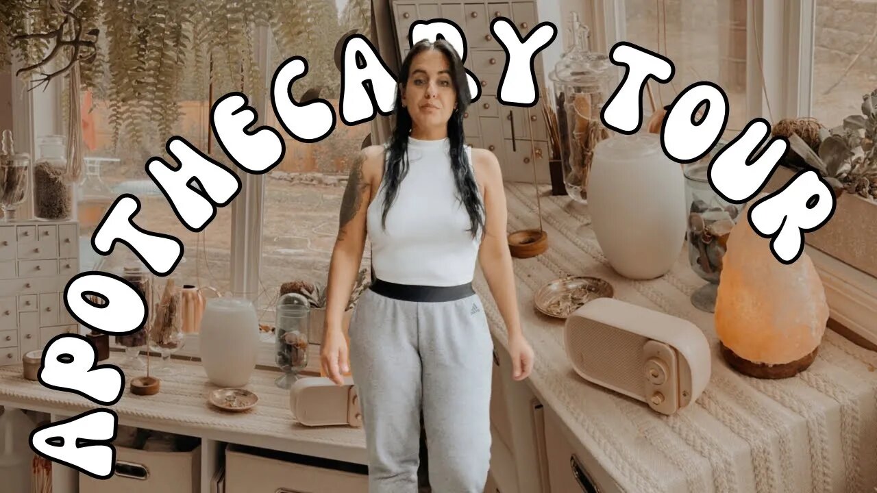 Tour my little Apothecary Room