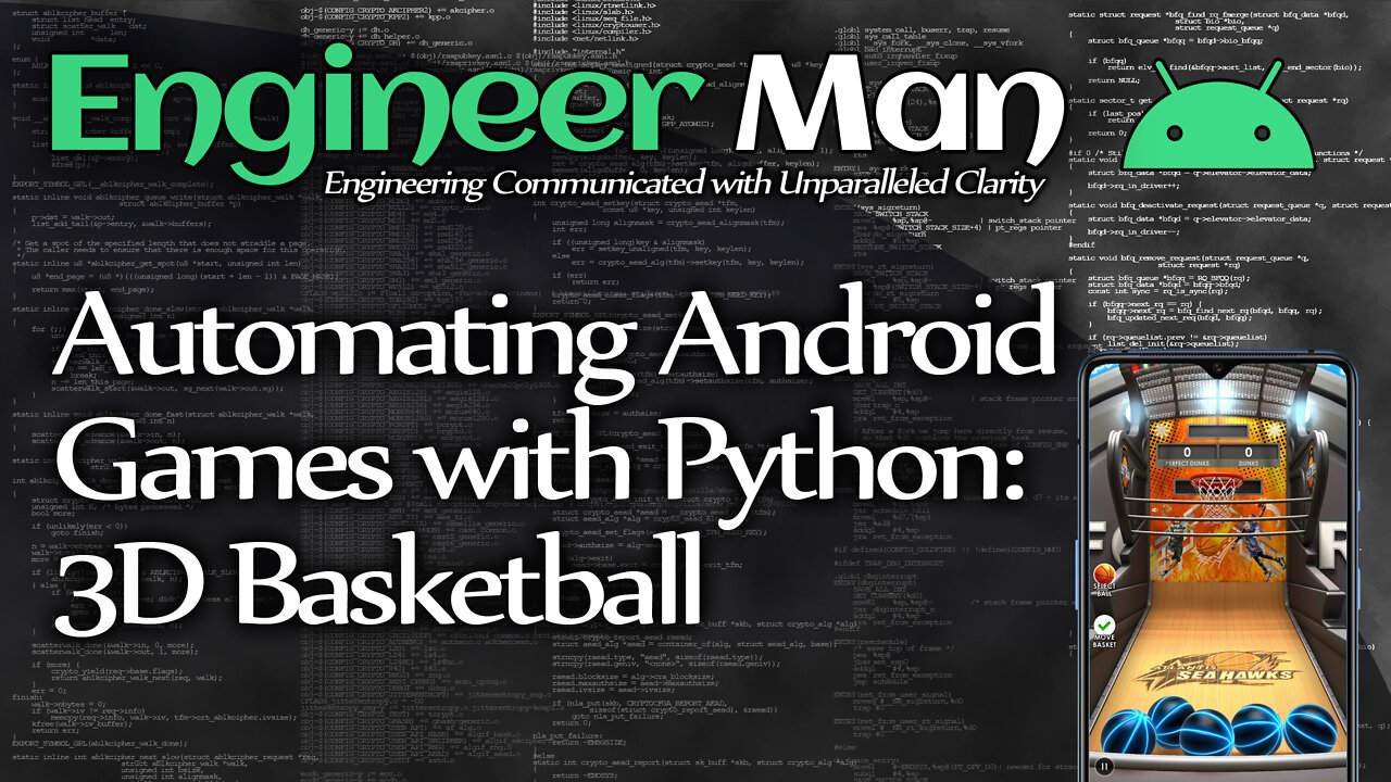 Automating Android Basketball So Hard The Dunks Never Stop