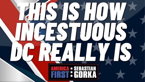 This is how incestuous DC really is. John Solomon with Sebastian Gorka on AMERICA First