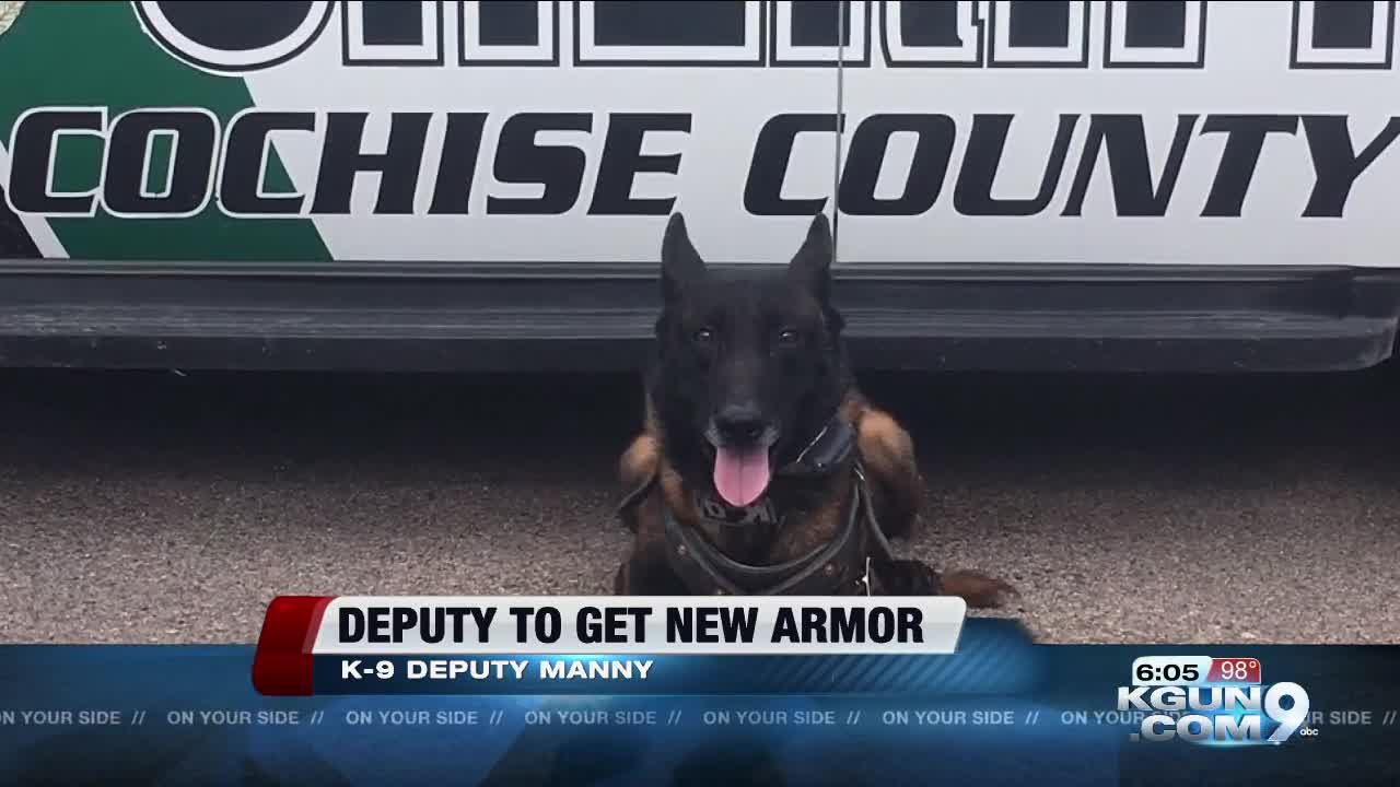 Cochise County Sheriff's K9 to get body armor