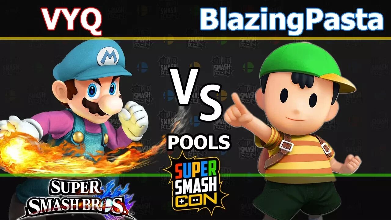 BSD|VYQ (Mario) vs. BlazingPasta (Ness) - Wii U Singles Pools - SSC2017