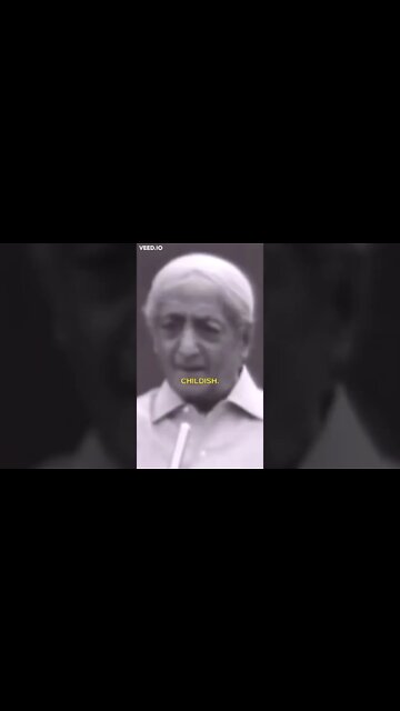 Those 'seeking enlightenment' in time P2 [Krishnamurti] #Short