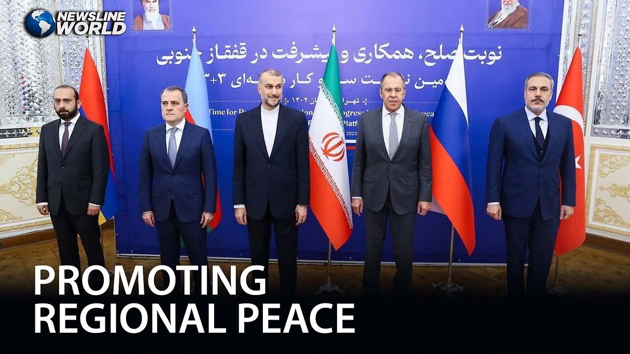 3+3 foreign ministers meet in Iran to promote regional peace
