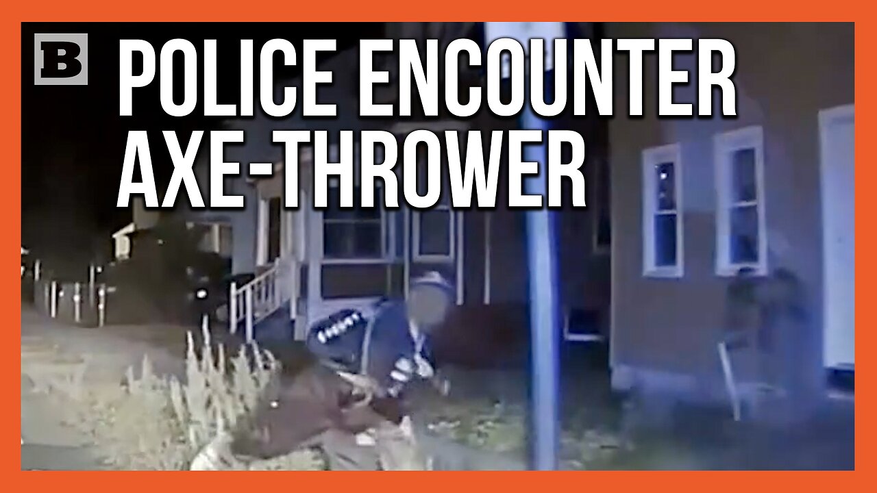 Intense! Man Throws Hatchet at Police Before Officers Take Him Down