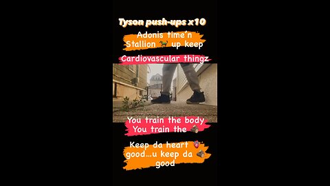 Tyson push ups daily