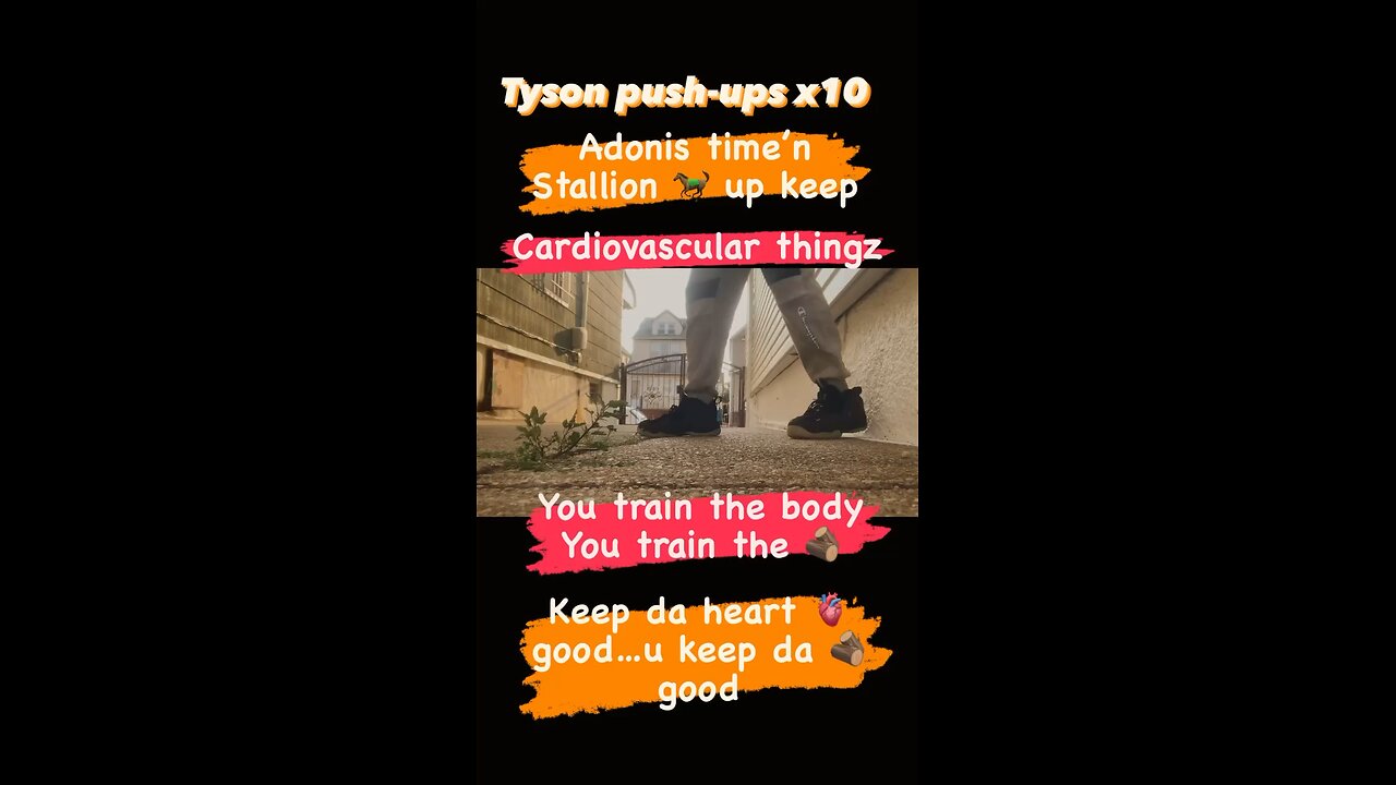 Tyson push ups daily