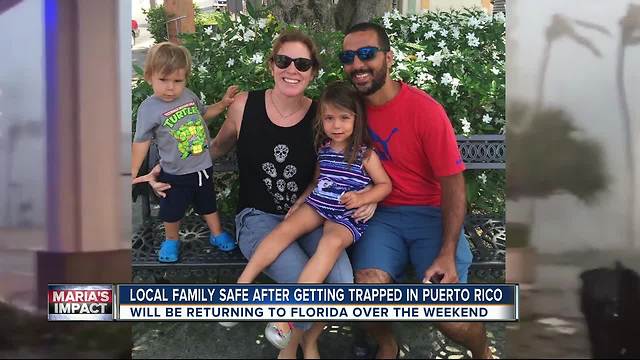 Family trapped in Puerto Rico to return home to Florida after Hurricane Maria