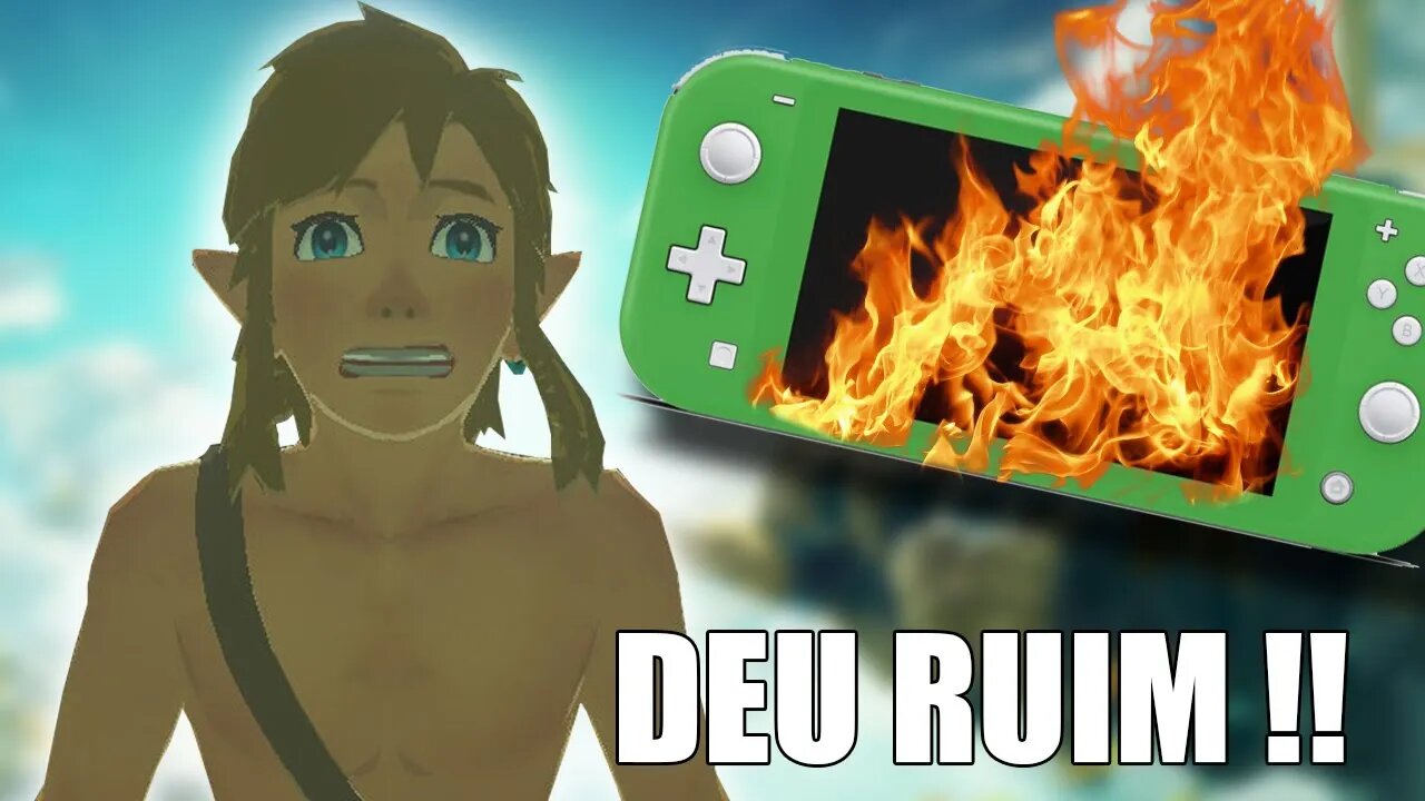 SWITCH VERDE NÃO TANKA O NOVO ZELDA