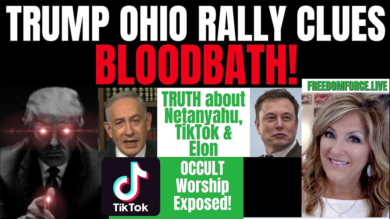 Melissa Redpill Situation Update 03-18-24: "Trump Ohio Rally - Netanyahu, ELON, TIKTOK, Haiti"