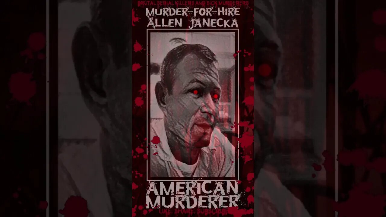 Allen Janecka, murder-for-hire, American Murderer #truecrimestory #crime #crimestory