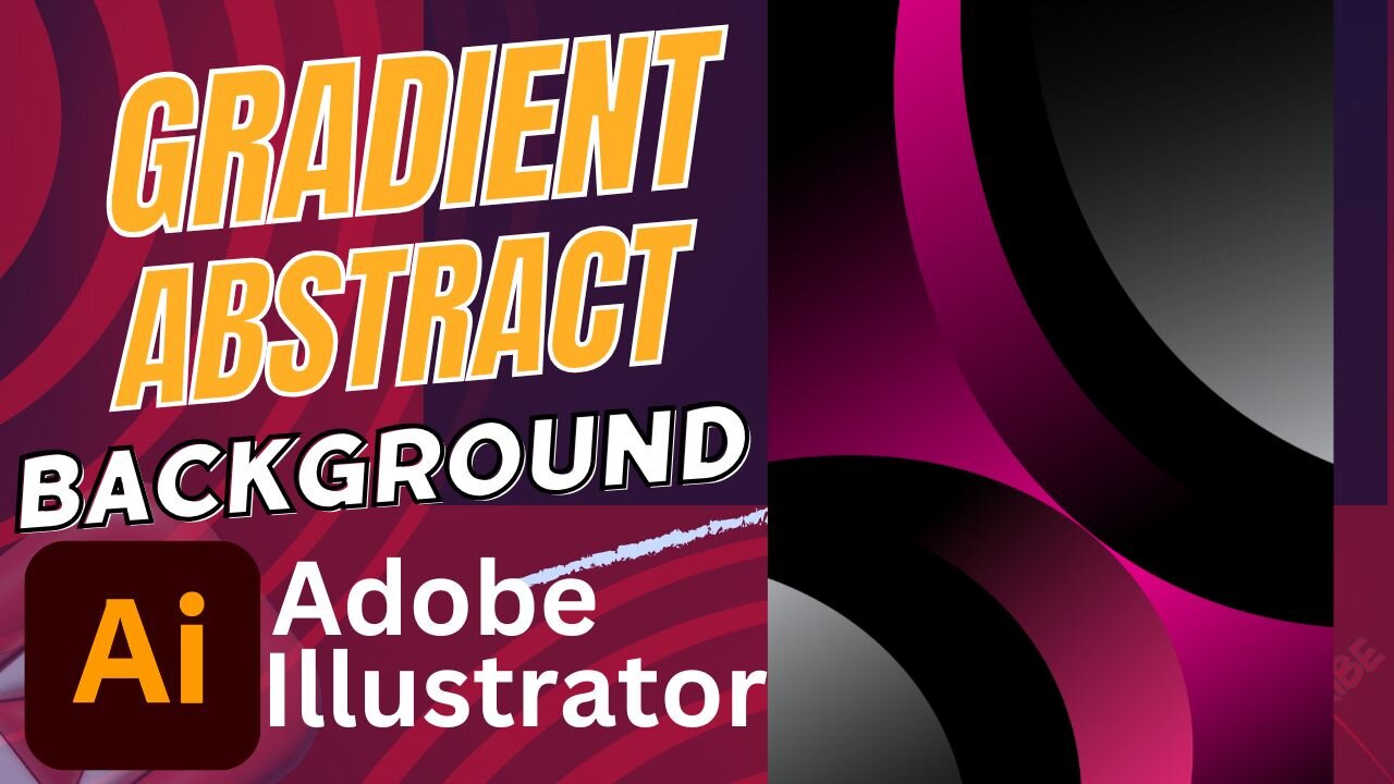 How to Design a 1080x1920 Gradient Abstract Background in Adobe Illustrator