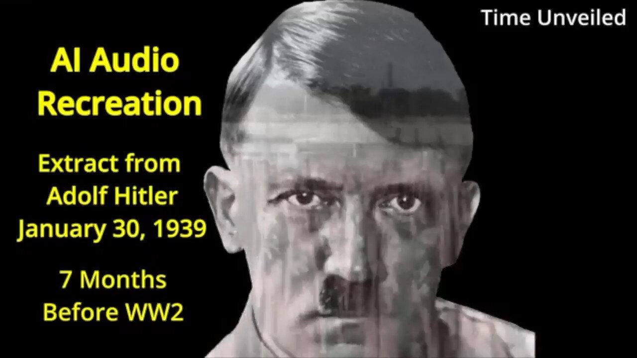 Adolf Hitler - AI Speech in English - On The Jewish Question