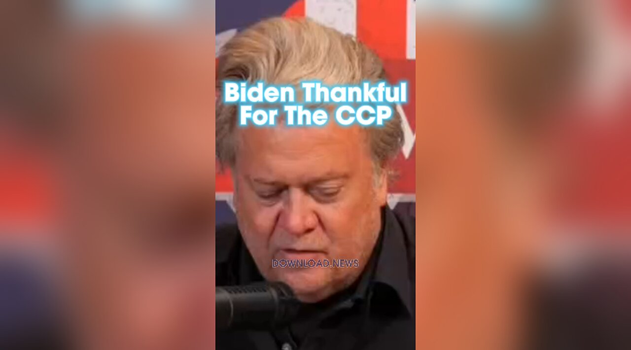 Steve Bannon & Brian Costello: Biden is Spending Thanksgiving With The CCP - 11/22/23