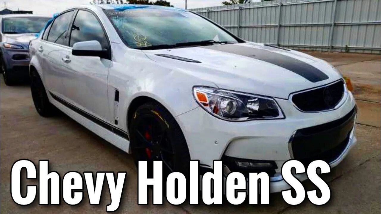 Chevy Holden SS Copart Live Auction