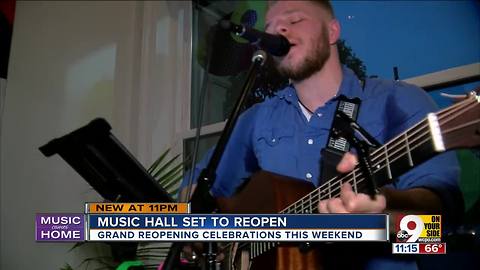 Music Hall will reopen this weekend