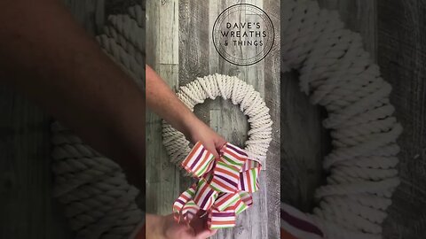 Everyday Wreath DIY - Shorts - Dollar Tree Wreath - Easy Wreath DIY