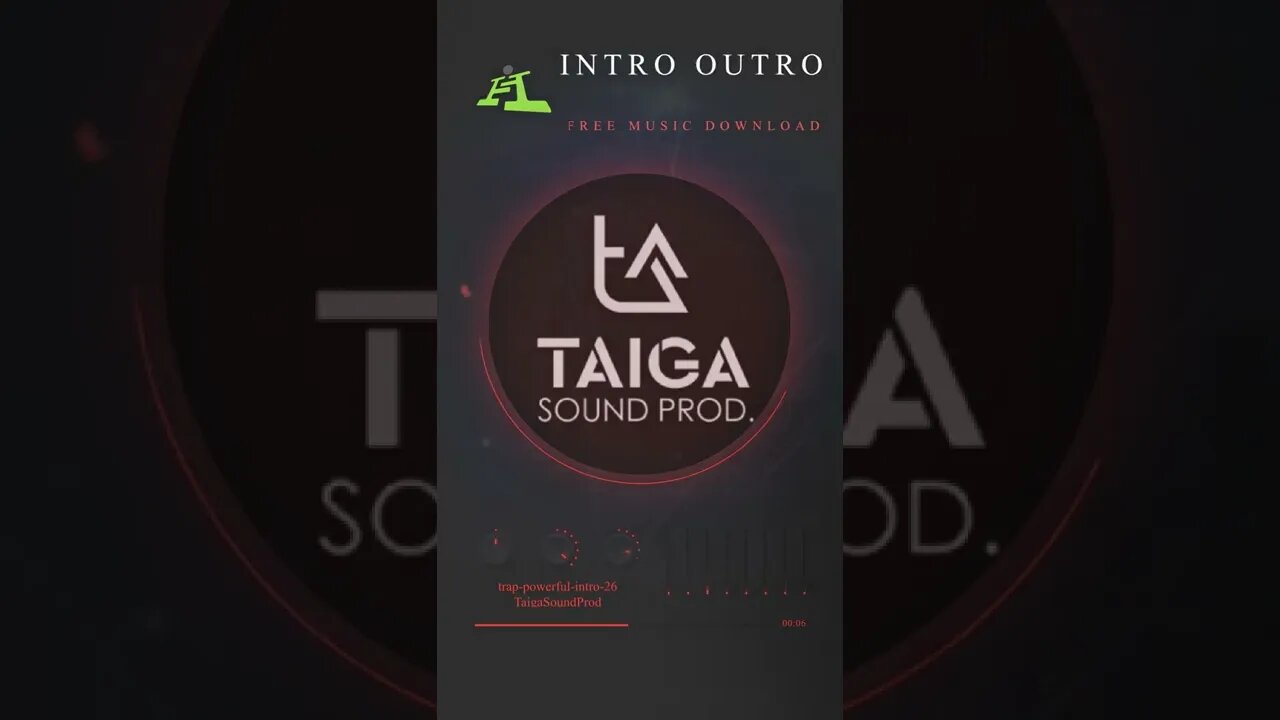 Trap powerful intro 26 by Taigasoundprod Free Music For Shorts