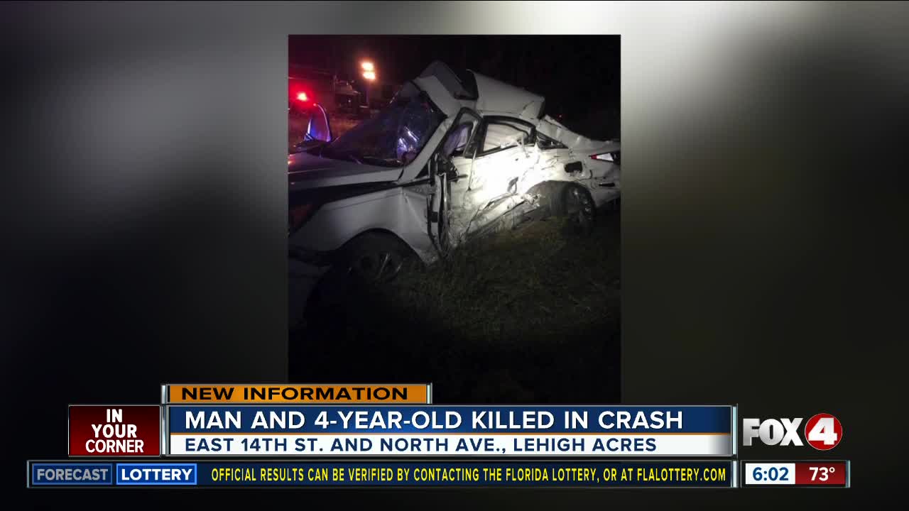 2 dead, including 4-year-old boy, in Lehigh Acres crash