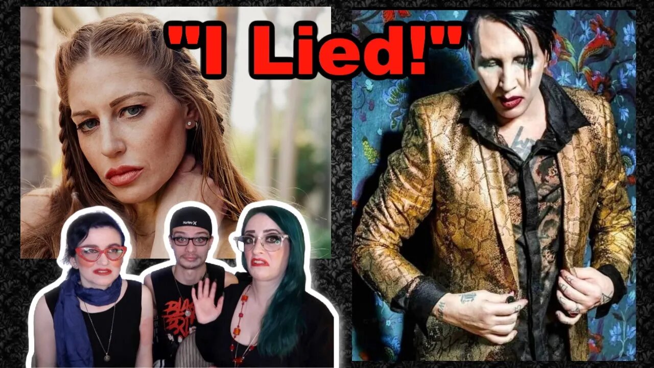 BOMBSHELL NEWS/ Marilyn Manson Accuser, Ashley Morgan Smithline, Recants Everything!