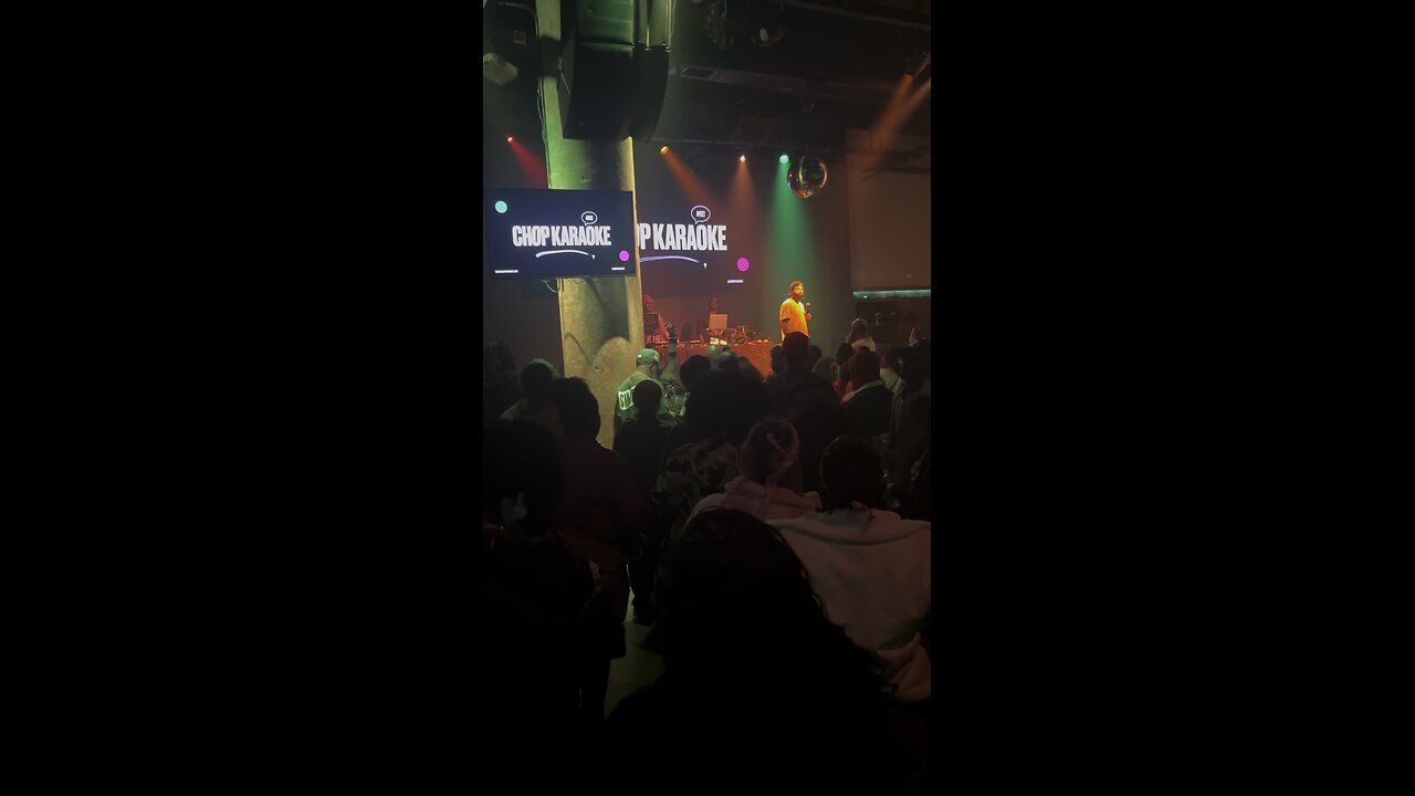 Chop Karaoke Was Lit