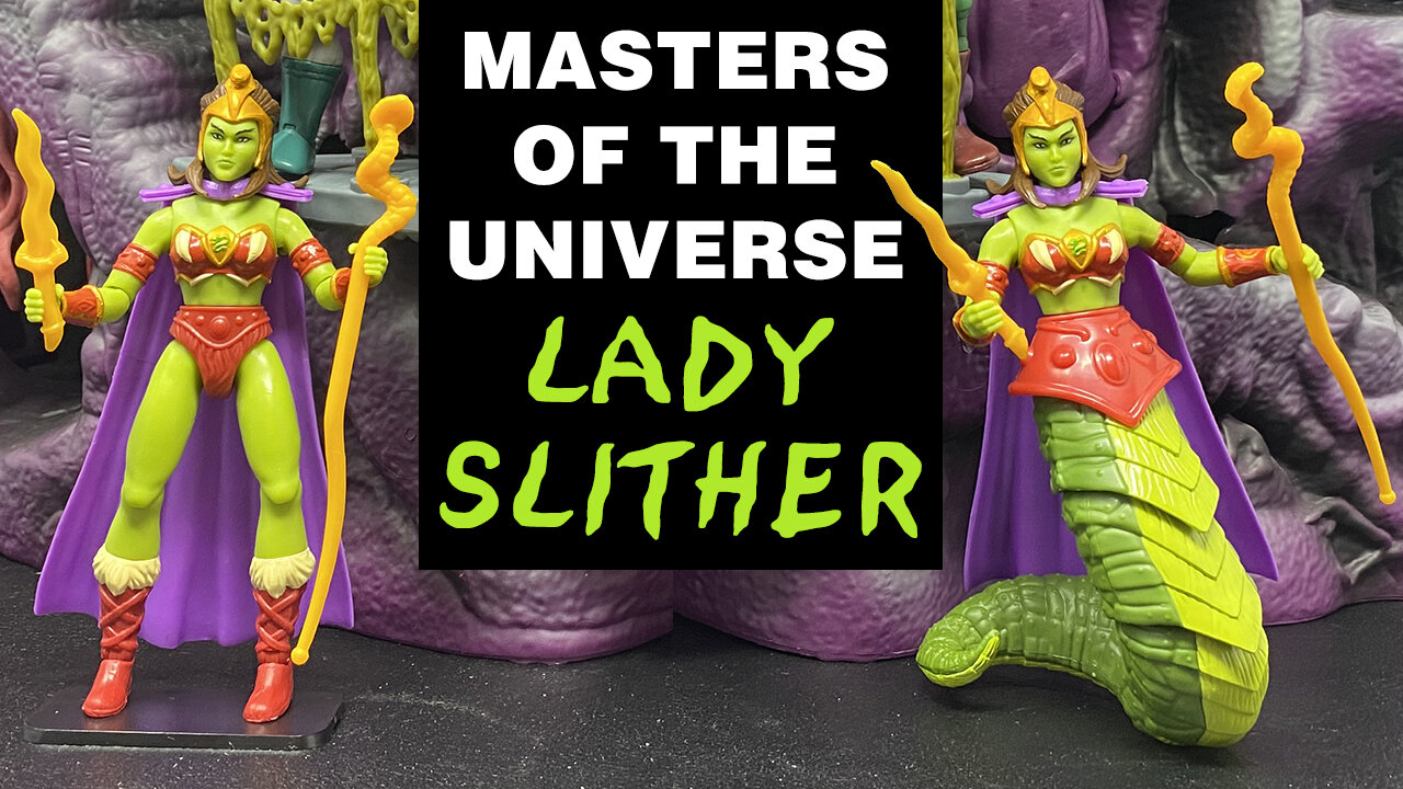 Lady Slither - Masters of the Universe Origins - Unboxing and Review