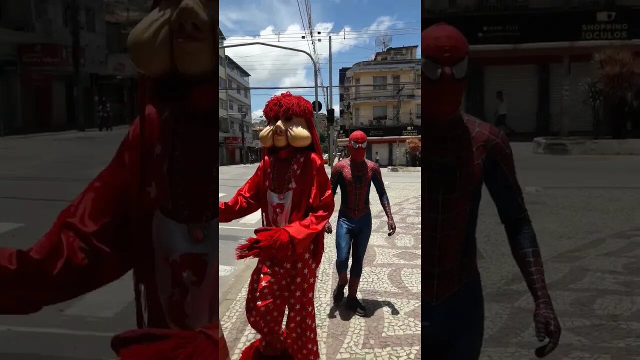 SUPER NINJAS, DANÇANDO FOFÃO, MICKEY MOUSE E HOMEM-ARANHA NA CARRETA DA ALEGRIA TRIPLO X, LIKE 63