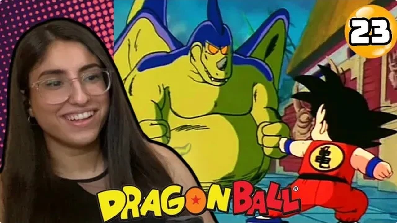 GOKU FIRST MATCH! | DRAGON BALL Episode 23 REACTION