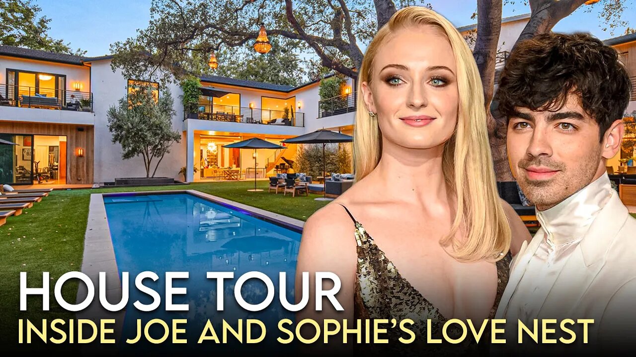 Joe Jonas & Sophie Turner | House Tour | $16 Million Encino Mansion & More