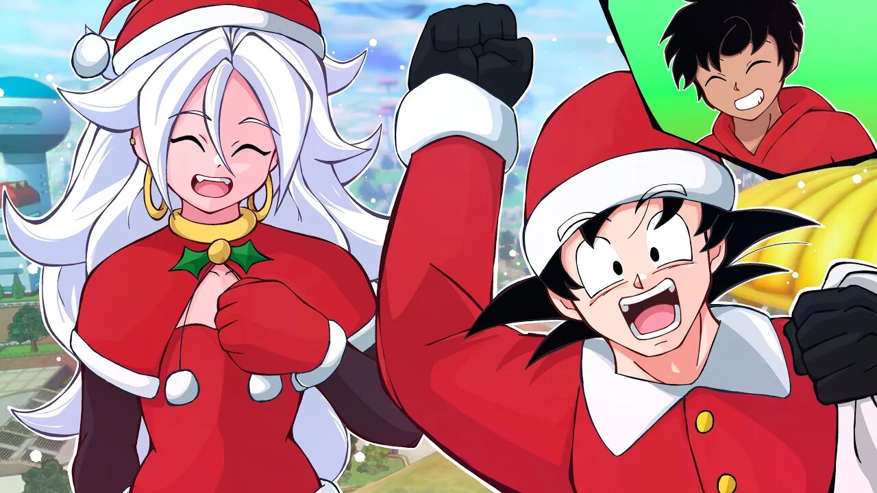 Dragon Ball Xenoverse 2, but it's Christmas