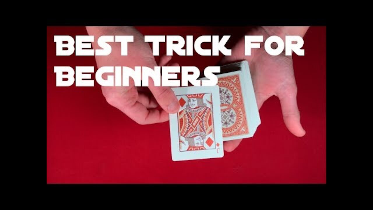 Absolute Best Card Trick for Beginners!