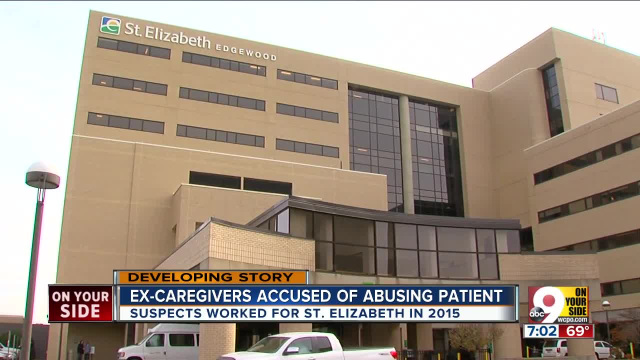 Four former St. Elizabeth caregivers accused of abusing a patient