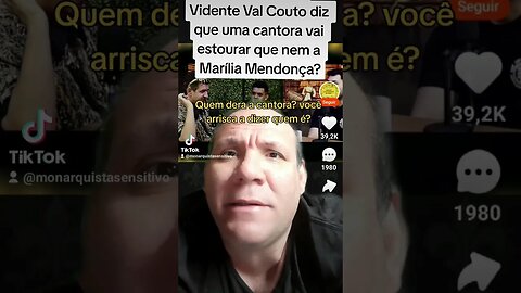 Val Couto diz que cantora fará mais sucesso que Maria Mendonça