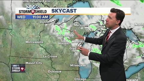 Michael Fish's NBC26 weather forecast