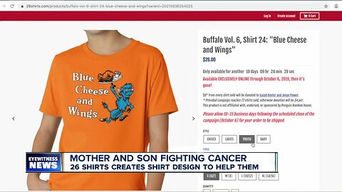 Mother and son battling cancer at the same time get some help from 26 Shirts