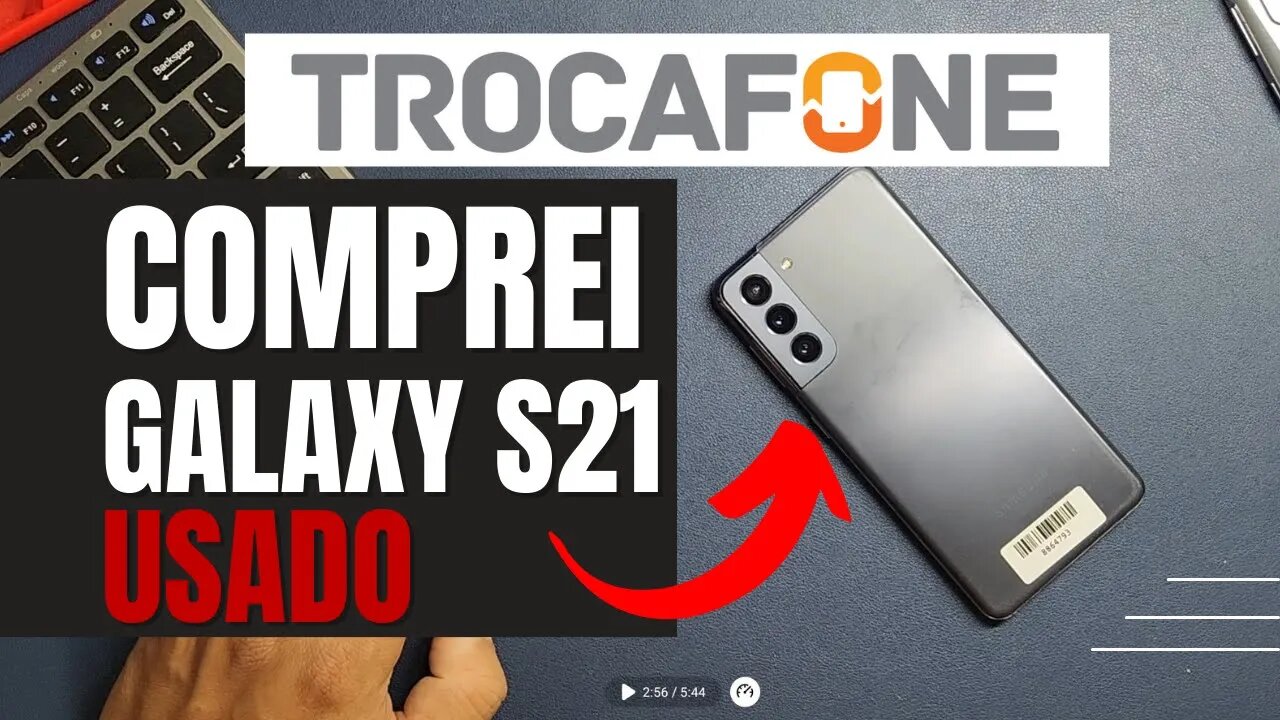 COMPREI GALAXY S21 TROCAFONE LOJA FÍSICA CATEGORIA BOM - VALEU A PENA?