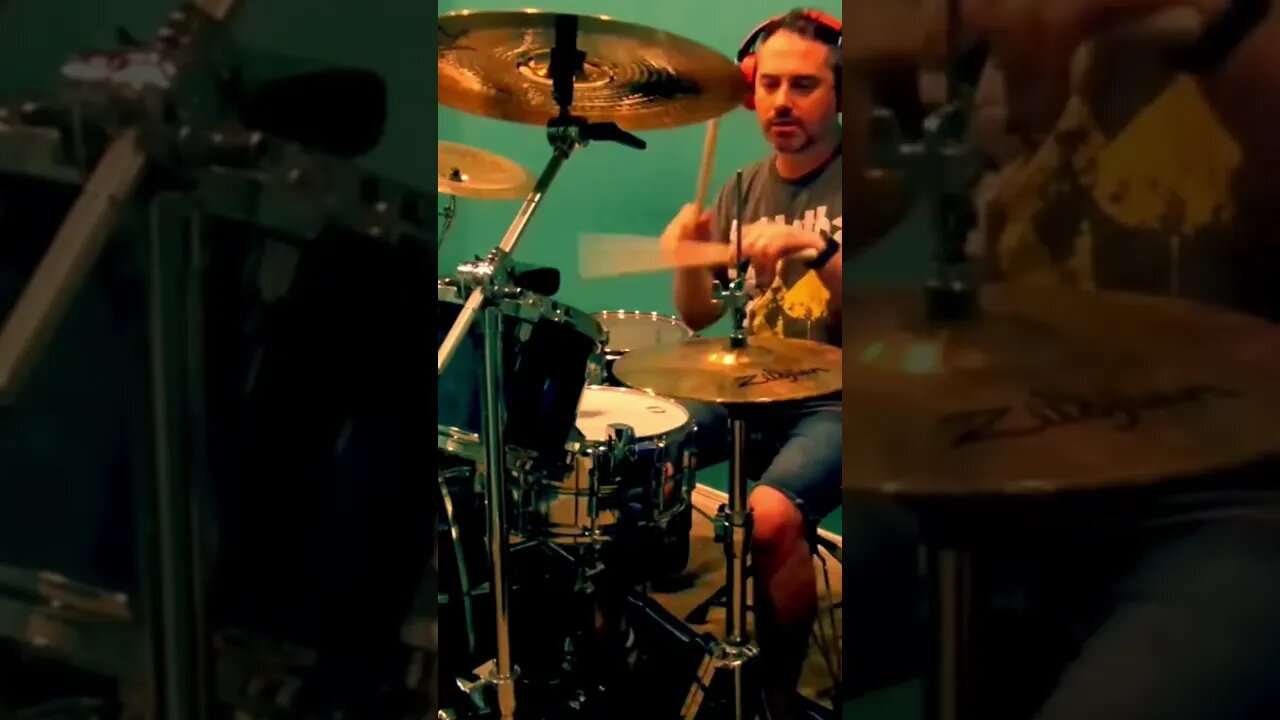 Heavy Metal #sammyhagar #redrocker #drumcover #shorts