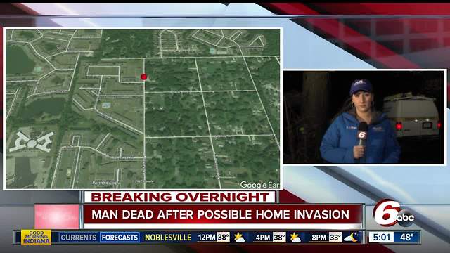 IMPD: Man dead after possible home invasion