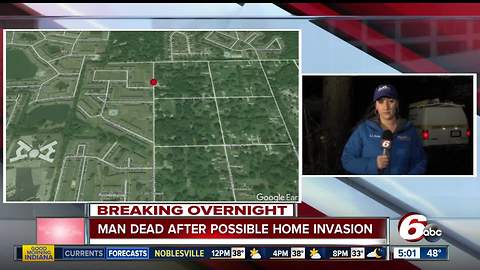 IMPD: Man dead after possible home invasion