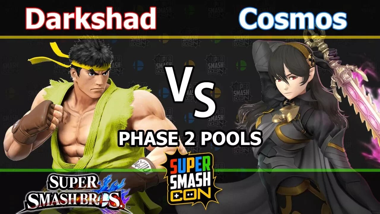 E2C|Darkdshad (Ryu) vs. Cosmos (Corrin) - Wii U Singles Phase 2 Pools - SSC2017