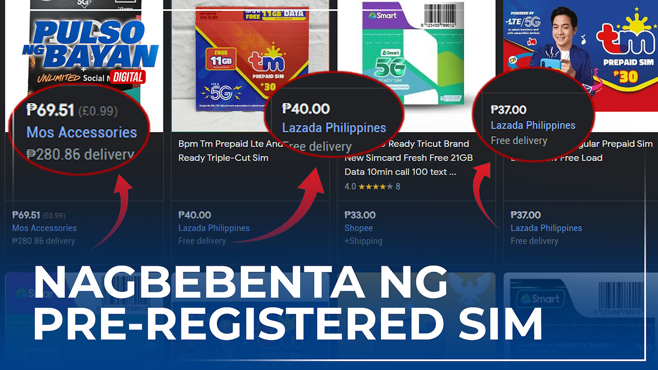 Mas mabigat na parusa kontra pre-registered sim, ibinabala ng PAOCC