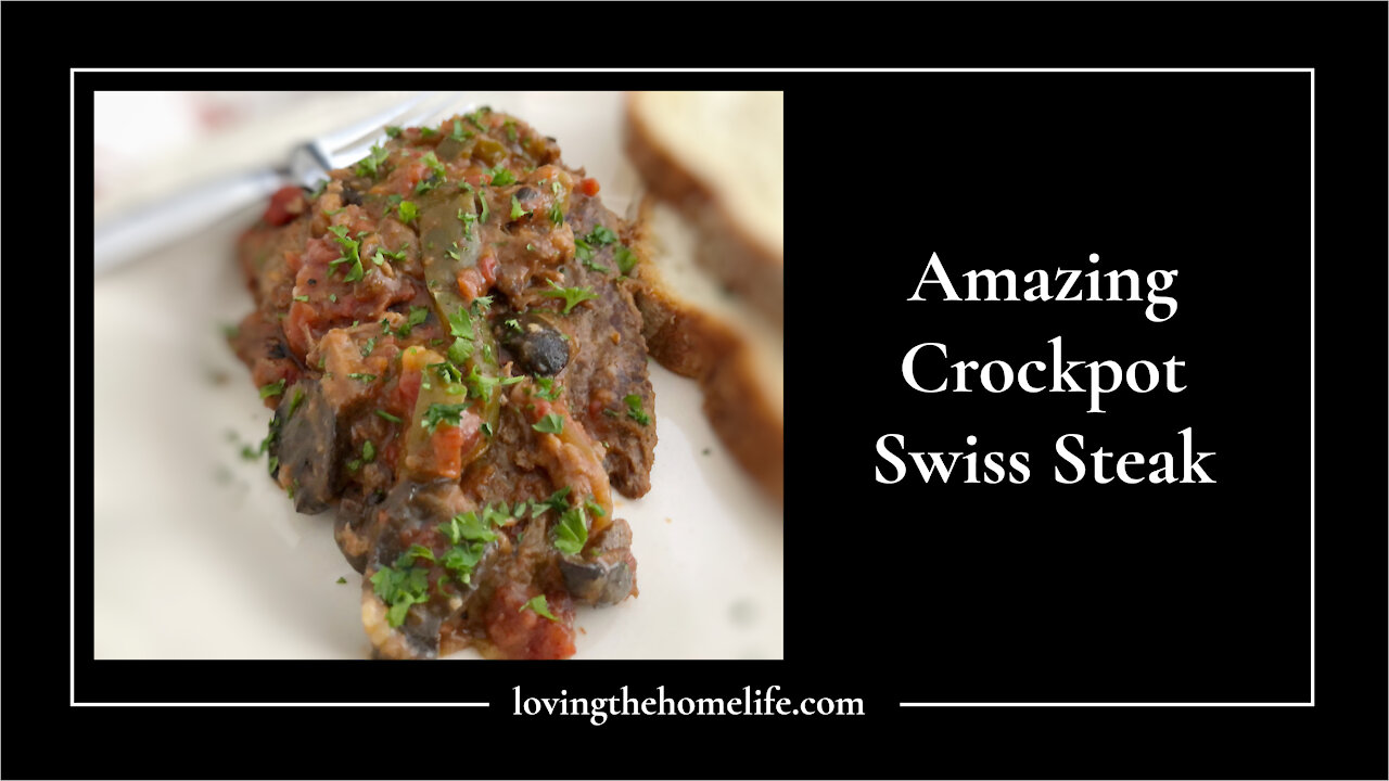 Amazing Crockpot Swiss Steak