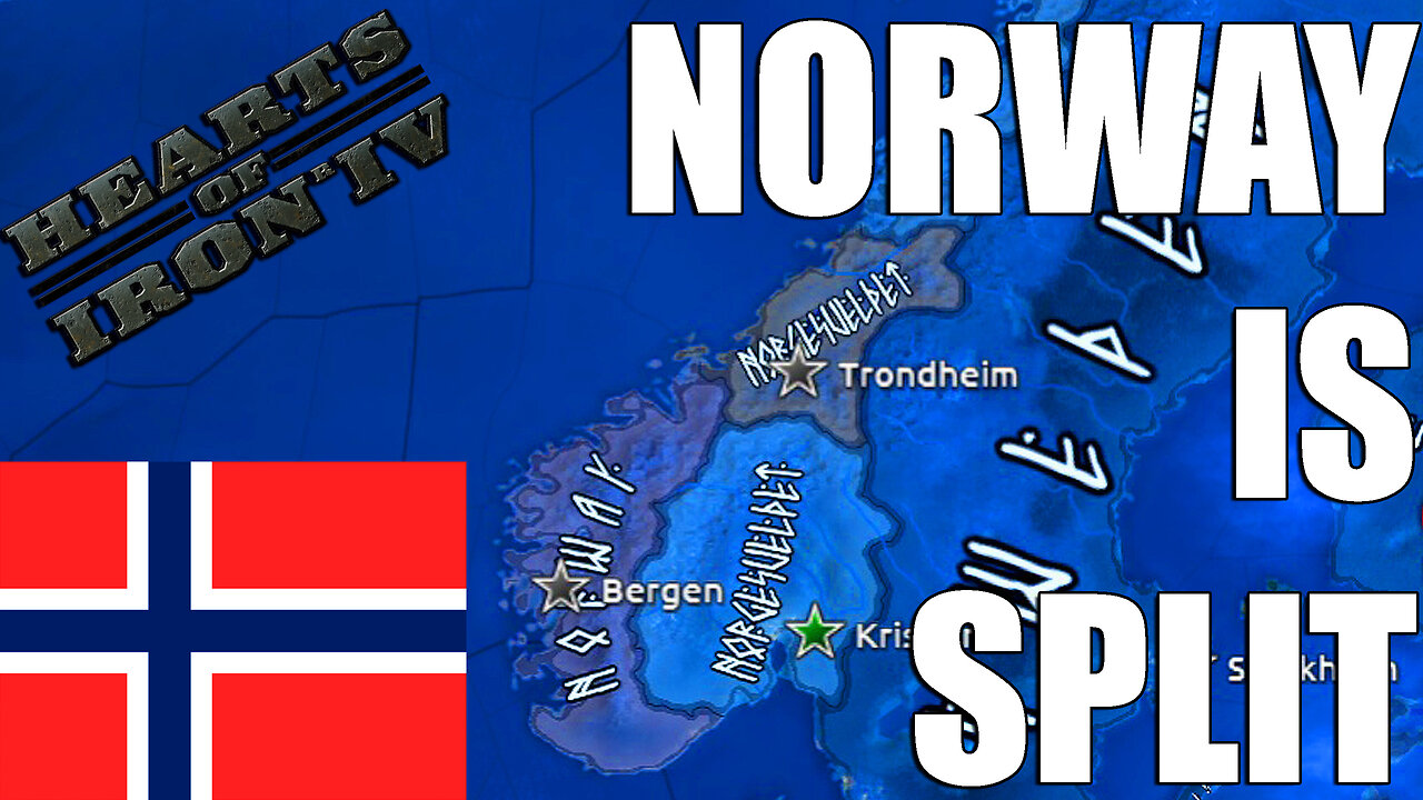 NORWAY GOT SPLIT! | Hoi4 great war redux