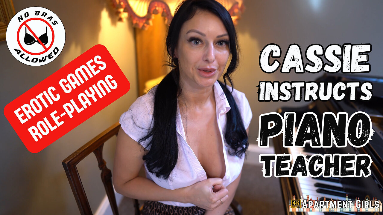 Forbidden Melodies Cassie's Piano Instructor Sparks More Than Musical Interest [Role Play] [NSFW] 4K