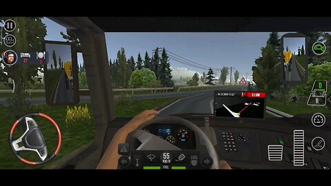 truck simulation gameplay new job done work hard | Trucker life very hardworking