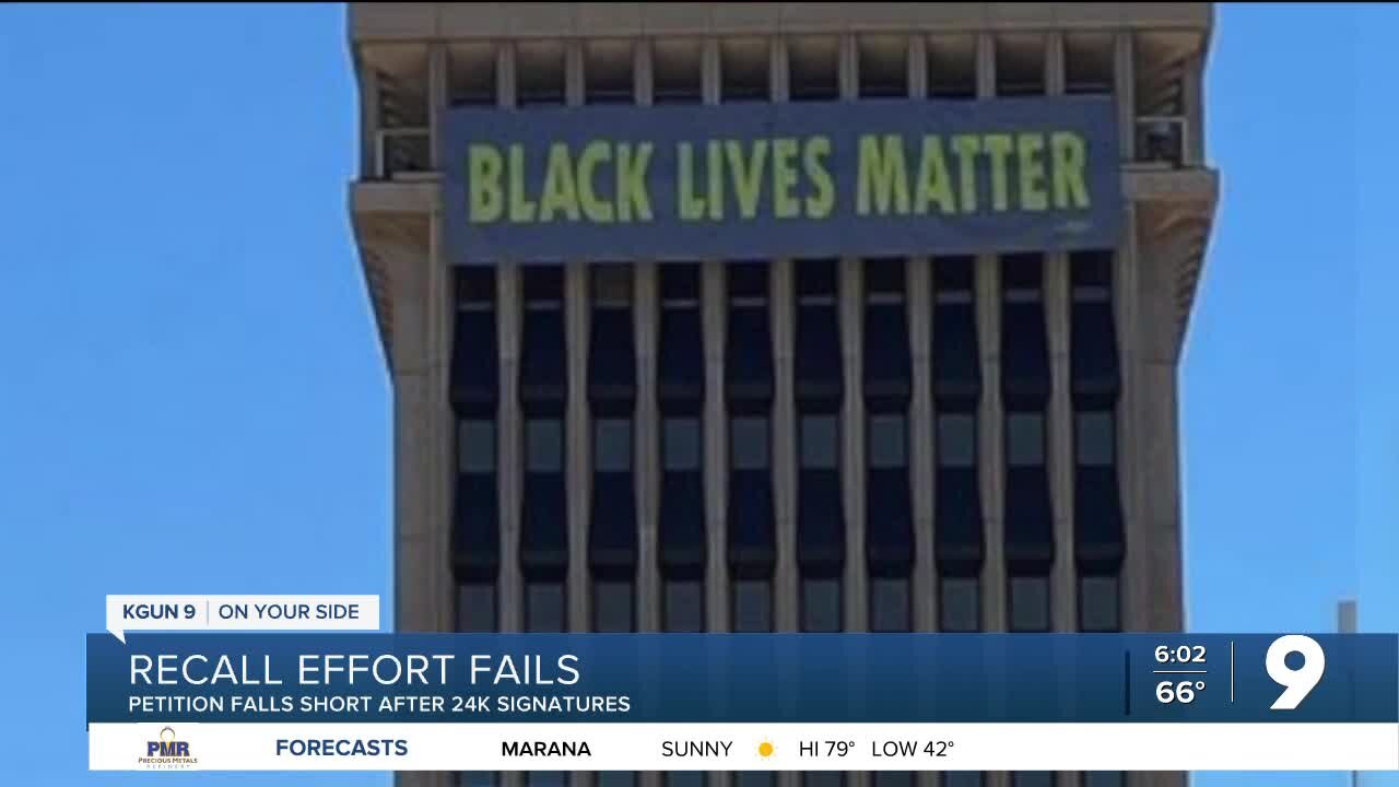 Effort to recall Mayor Romero fails