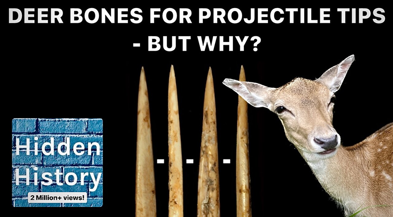 Archaeologists find Neolithic groups ONLY used deer bones to produce bone weapons… why?