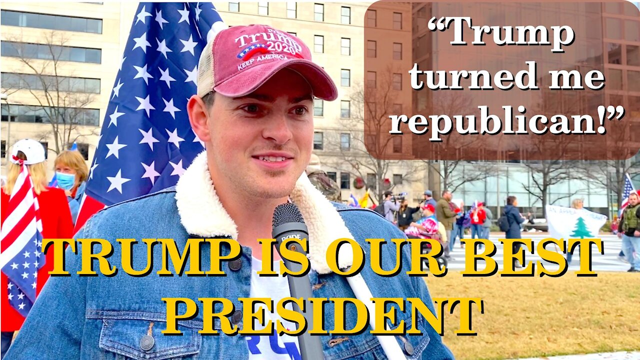 Americans Say! Trump Turned Me Republican | Washington DC | 2020-12-12