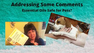 Essential Oils and Pets....Are They Safe?