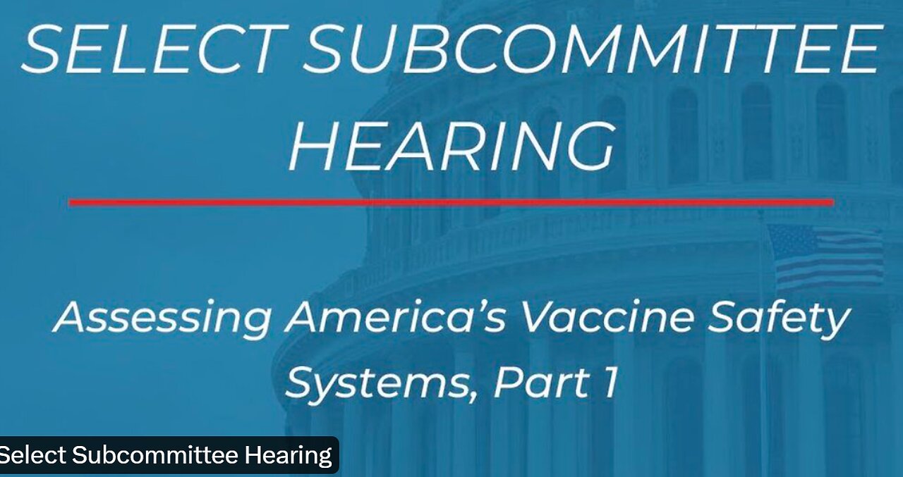 Vaccine safety congressional hearing